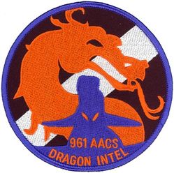 961st Airborne Air Control Squadron Intelligence
