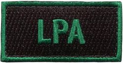 962d Airborne Air Control Squadron Lieutenant’s Protection Association Pencil Pocket Tab
