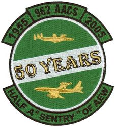 962d Airborne Air Control Squadron 50th Anniversary
