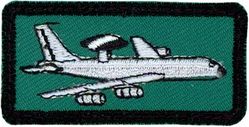 962d Airborne Air Control Squadron E-3 Pencil Pocket Tab
