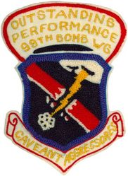 99th Bombardment Wing, Heavy Outstanding Performance
Official Translation: CAVEANT AGGRESSORES = Let Aggressors Beware
