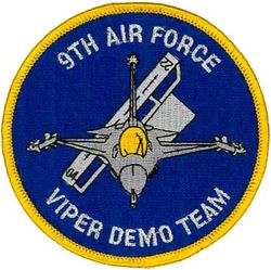 20th Fighter Wing Ninth Air Force F-16 Demonstration Team

