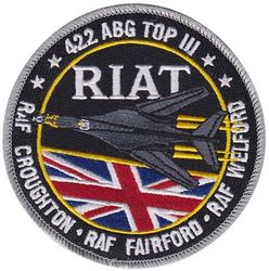 422d Air Base Group Top III Royal International Air Tattoo
Also supports operations at RAF Fairford and RAF Welford
