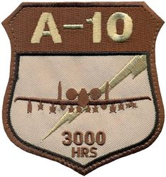 A-10 Thunderbolt II 3000 Hours
Keywords: Desert