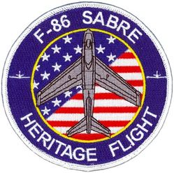 Air Combat Command Heritage Flight Program F-86 Sabre
