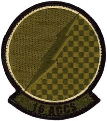 16th Airborne Command and Control Squadron
Keywords: OCP