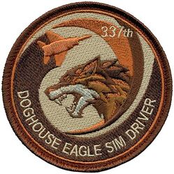 337th Air Control Squadron F-15 Simulator
