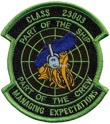Undergraduate Air Battle Manager Training Class 23003
337th Air Control Squadron
