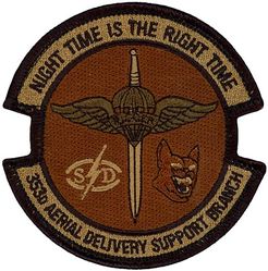 353d Special Operations Support Squadron Aerial Delivery Support Branch
Keywords: OCP