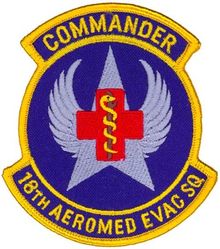 18th Aeromedical Evacuation Squadron Commander
