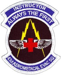 43d Aeromedical Evacuation Squadron Instructor

