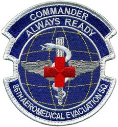 86th Aeromedical Evacuation Squadron Commander
