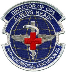 86th Aeromedical Evacuation Squadron Director of Operations
