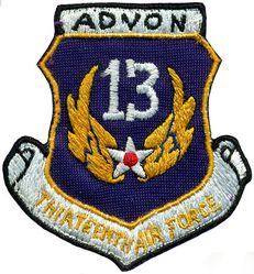 13th Air Force Advance Echelon  
Made in Thailand
