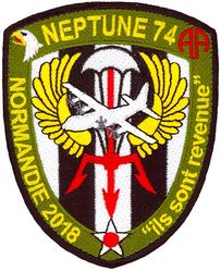 37th Airlift Squadron Operation NEPTUNE 74th Anniversary  2018
