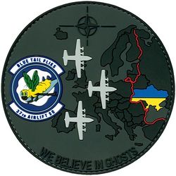 37th Airlift Squadron Morale NATO AIR SHIELDING 2022
Keywords: PVC