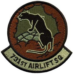 731st Airlift Squadron 
Keywords: OCP