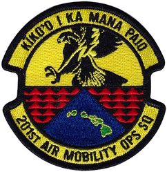 201st Air Mobility Operations Squadron 
