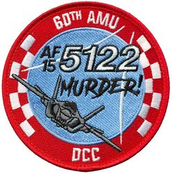 60th Aircraft Maintenance Squadron F-35 Dedicated Crew Chief #15-5122
