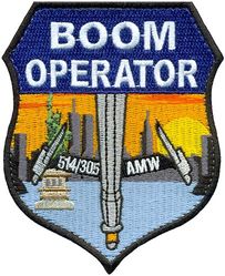 305th and 514th Air Mobility Wing Boom Operator
