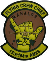 15th & 154th Aircraft Maintenance Squadron Flying Crew Chief Morale
Keywords: PVC OCP