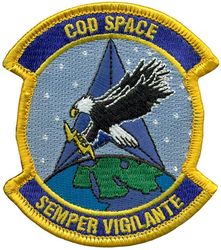 609th Air Operations Center Combat Operations Division Space
Translation - SEMPER VIGILANTE - "Always Vigilant"
