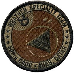 609th Combined Air Operations Center Combat Operations Division Weather Specialty Team
