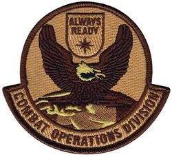 609th Air Operations Center Combat Operations Division
Keywords: Desert