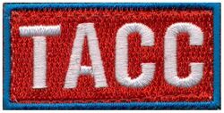 618th Air Operations Center Tanker Airlift Control Center Pencil Pocket Tab

