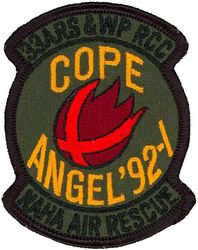 33d Air Rescue Squadron Exercise COPE ANGEL 1992-1
Constituted as 33 Air Rescue Squadron on 17 Oct 1952. Activated on 14 Nov 1952. Discontinued on 18 Mar 1960. Organized on 18 Jun 1961. Redesignated as: 33 Air Recovery Squadron on 1 Jul 1965; 33 Aerospace Rescue and Recovery Squadron on 8 Jan 1966. Inactivated on 1 Oct 1970. Activated on 1 Jul 1971. Redesignated as: 33 Air Rescue Squadron on 1 Jun 1989; 33 Rescue Squadron on 1 Feb 1993-.
Keywords: subdued