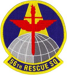 56th Rescue Squadron
Constituted as 56 Air Rescue Squadron on 17 Oct 1952. Activated on 14 Nov 1952. Discontinued, and inactivated, on 18 Mar 1960. Activated on 8 Jul 1972. Redesignated as 56 Aerospace Rescue and Recovery Squadron on 10 Jul 1972. Inactivated on 15 Oct 1975. Activated on 1 May 1988. Redesignated as: 56 Air Rescue Squadron on 1 Jun 1989; 56 Rescue Squadron on 1 Feb 1993-.
