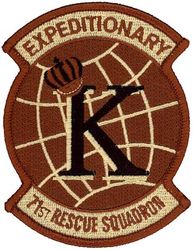 71st Expeditionary Rescue Squadron 
Keywords: desert