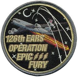126th Expeditionary Air Refueling Squadron Operation EPIC FURY 2026
