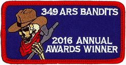 349th Air Refueling Squadron Annual Awards Winner 2016
