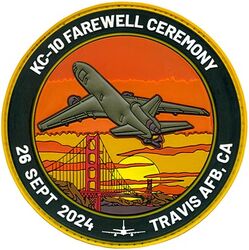 70th Air Refueling Squadron KC-10 Retirement
Keywords: PVC