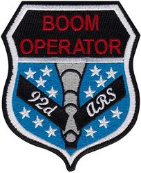 92d Air Refueling Squadron Heritage Boom Operator 
