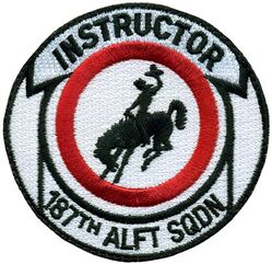 187th Airlift Squadron Instructor
