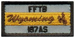 187th Airlift Squadron Pencil Pocket Tab
