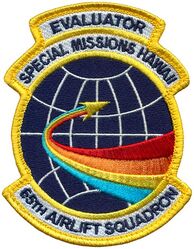 65th Airlift Squadron Evaluator

