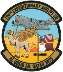 729th Expeditionary Airlift Squadron Operation INHERENT RESOLVE 2025
Keywords: PVC
