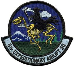 8th Expeditionary Airlift Squadron 
Replaced the 816th Expeditionary Airlift Squadron at Al Udeid.
