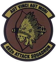 482d Attack Squadron
Organized as 70 Aero Squadron on 13 Aug 1917. Redesignated as 482 Aero Squadron on 1 Feb 1918. Demobilized on 18 Mar 1919. Reconstituted and consolidated (1936) with 482 Bombardment Squadron, which was constituted and allotted to the Reserve on 31 Mar 1924. Activated Mar 1925. Disbanded on 31 May 1942. Reconstituted, and consolidated (21 Apr 1944) with 482 Bombardment Squadron, Very Heavy, which was constituted on 28 Feb 1944. Activated on 11 Mar 1944. Inactivated on 30 Jun 1946. Redesignated as 482 Attack Squadron on 13 Feb 2018. Activated on 27 Feb 2018.
Keywords: PVC