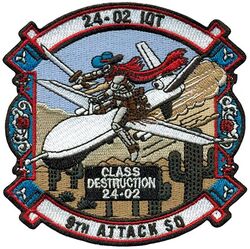 9th Attack Squadron MQ-9 Initial Qualification Training Class 2024-02
