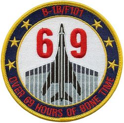 General Electric F101 Engine B-1B 69 Hours
