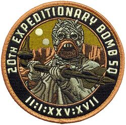 20th Expeditionary Bomb Squadron 
Keywords: Desert