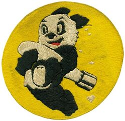 409th Bombardment Squadron, Heavy
Constituted 19th Reconnaissance Squadron (Heavy) on 28 Jan 1942. Activated on 1 Mar 1942.  Redesignated 409th Bombardment Squadron (Heavy) on 22 Apr 1942. Inactivated on 6 Jul 1945.

Insignia approved on 16 Feb 1943. English embroidery on wool..

Stations. Barksdale Field, LA, 1 Mar 1942; Ft Myers, FL, 18 May-13 Aug 1942; Alconbury, England, 7 Sep 1942; Hardwick, England, c. 6 Dec 1942-15 Jun 1945 (operated from Tafaraoui, Algeria, 7-15 Dec 1942; Gambut, Libya, 16 Dec 1942-25 Feb 1943; Bengasi, Libya, 27 Jun-26 Aug 1943; Oudna, Tunisia, 18 Sep-3 Oct 1943); Sioux Falls AAFld, SD, 26 Jun-6 Jul 1945.

