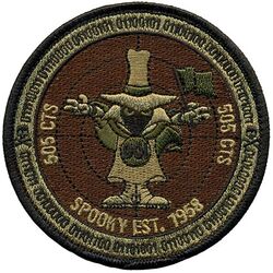 505th Combat Training Squadron Morale
Keywords: OCP