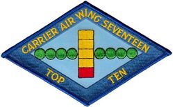 Carrier Air Wing 17 (CVW-17) Morale
Established as Carrier Air Group EIGHTY TWO (CVG-82) on 1 Apr 1944. Redesignated Carrier Air Group SEVENTEEN (CVAG-17) on 15 Nov 1946; Carrier Air Group SEVENTEEN (CVG-17) in Sept 1948. Disestablished on 15 Sept 1958. Carrier Air Wing Seventeen (CVW-17) was reactivated on 1 Nov 1966-.
