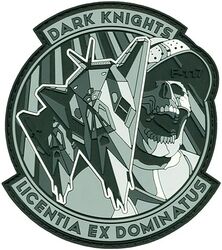 Dark Knights F-117 Morale
Although officially retired, many F-117s remain airworthy and are used to support limited research and training missions based on overall cost-effectiveness and their ability to offer unique capabilities. The staff (Unknown if military or contractor) tasked with keeping five or six of these birds ready to fly may indeed be called (officially or unofficially) the Dark Knights.
Keywords: PVC