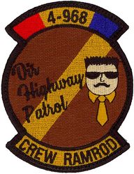 968th Expeditionary Airborne Air Control Squadron Crew Ramrod
Keywords: desert
